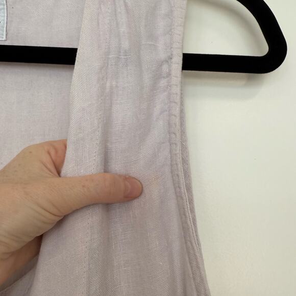 Via Vai by Pollero Light Lavender Linen Maxi Dress - Picture 7 of 7